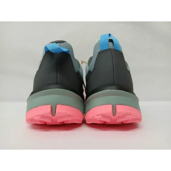 Adidas Womens Terrex Ax4 Hiking Shoes GV7506 Magic Grey Dash Grey Acid Red Sz 10 - Picture 8 of 10